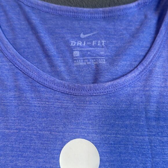 New Nike Running Icon Clash Tank Top Blue Size Small - Picture 4 of 9